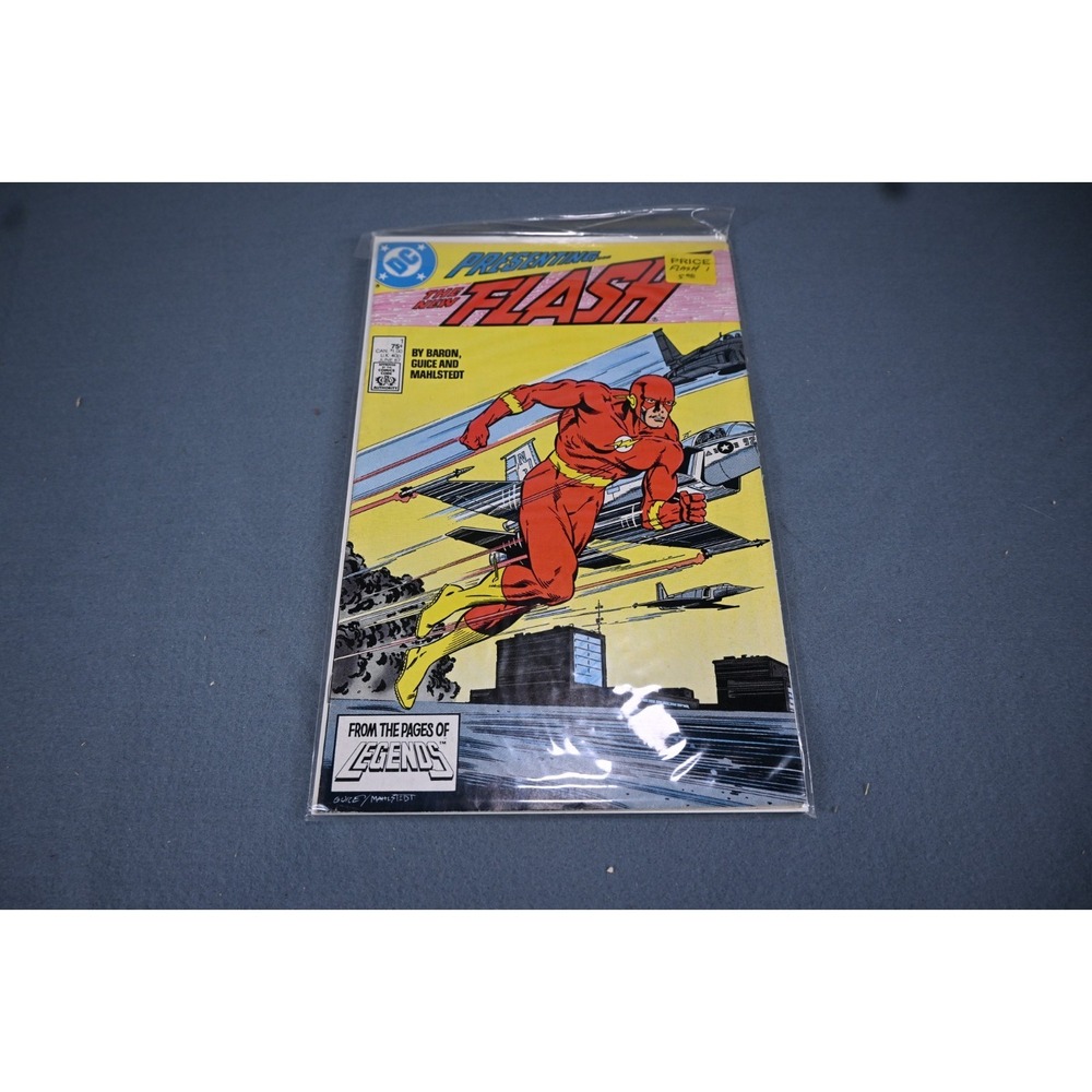 Flash #1 1987 DC Comics Wally West First Issue Post Crisis VF+